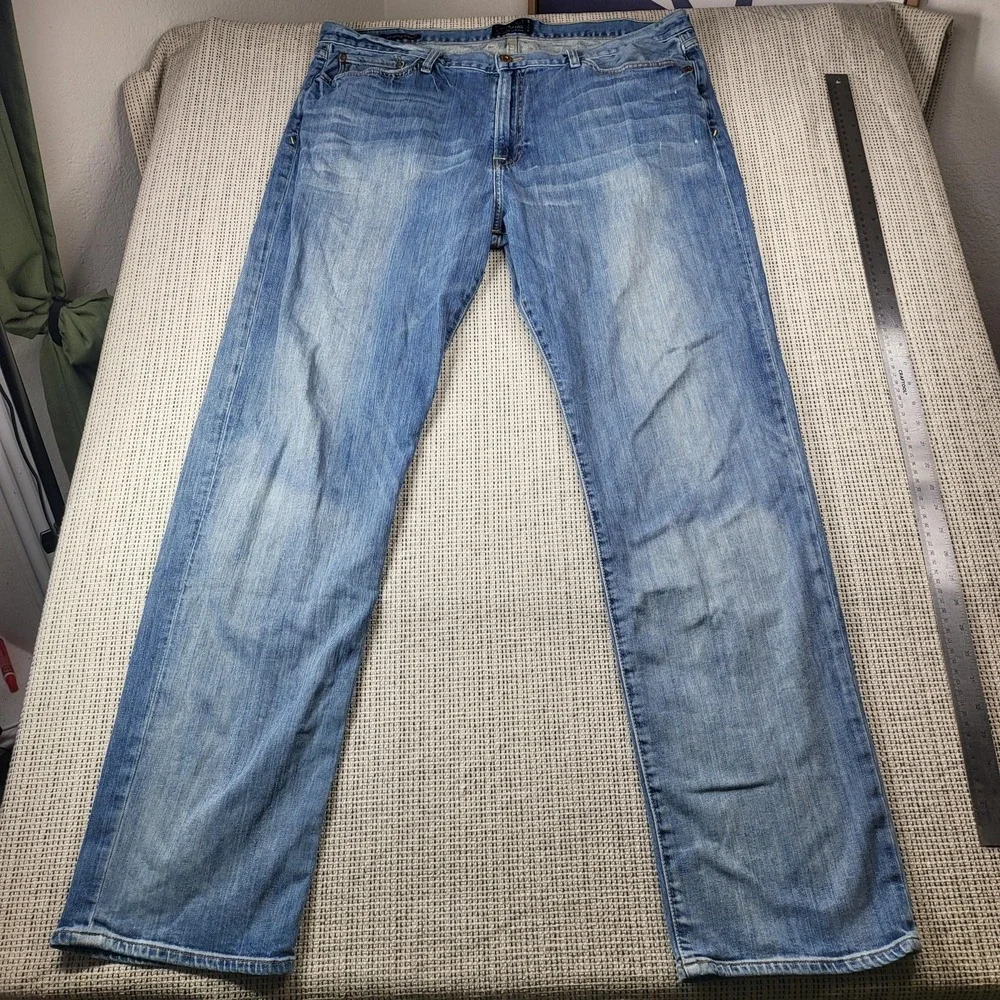 Lucky Brand 363 Vintage Straight Jeans Mens 40x32 Blue Light Wash Denim‎ Pants